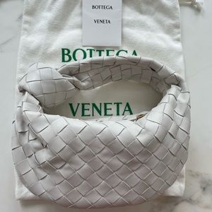 Bottega Veneta Mini Jodie in Chalk